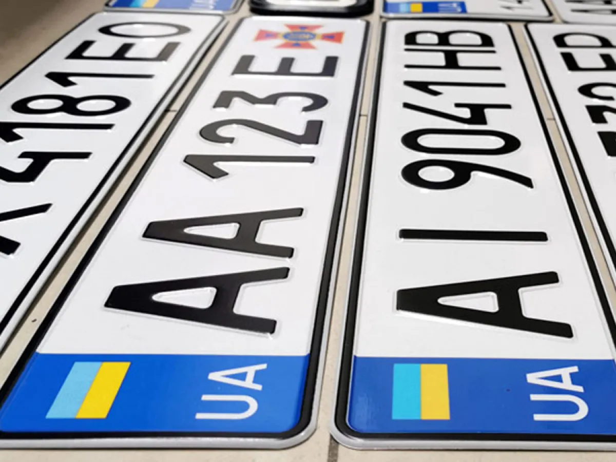 How the number plate system works in Ukraine and what their codes mean