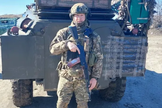 An officer of the Ukrainian Armed Forces spent 343 days on the front line in the Zaporizhzhia sector