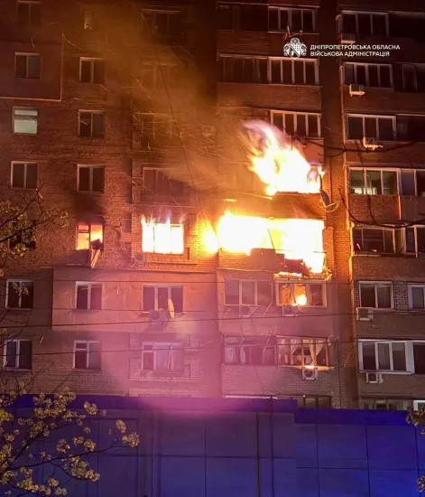 Російська атака на Дніпро забрала життя двох людей, кількість поранених зросла до десяти