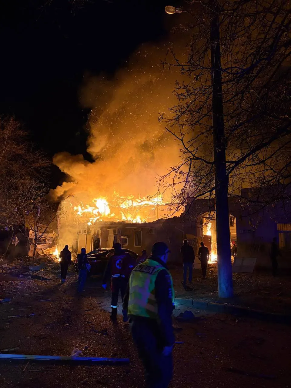 Two people were killed and 14 injured in Odessa following a night-time attack