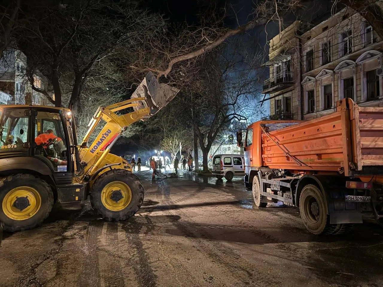 Two people were killed and 14 injured in Odessa following a night-time attack