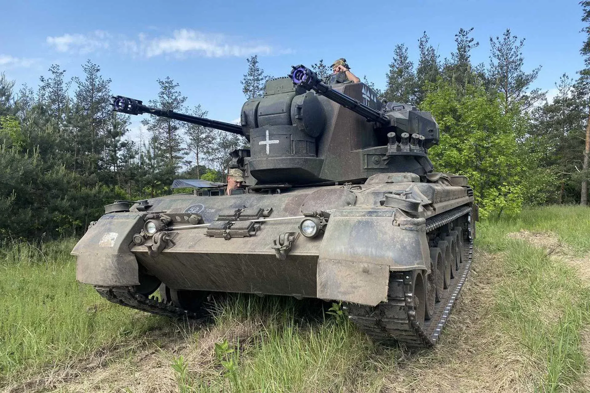 Belgium will supply Ukraine with 15 Gepard anti-aircraft systems as part of a €1 billion aid package