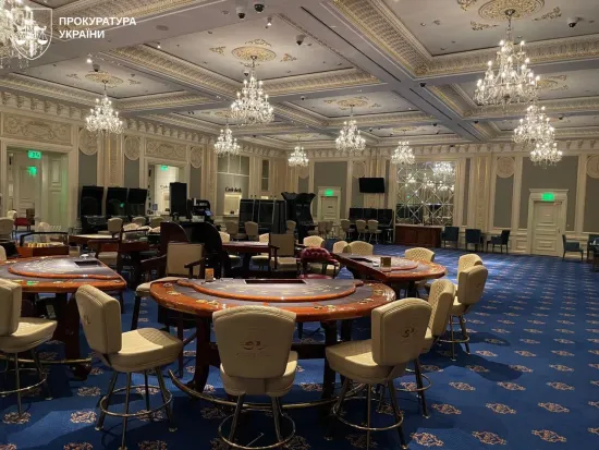 Law enforcement officers have uncovered a network of illegal online casinos with a turnover of over 5 billion hryvnias