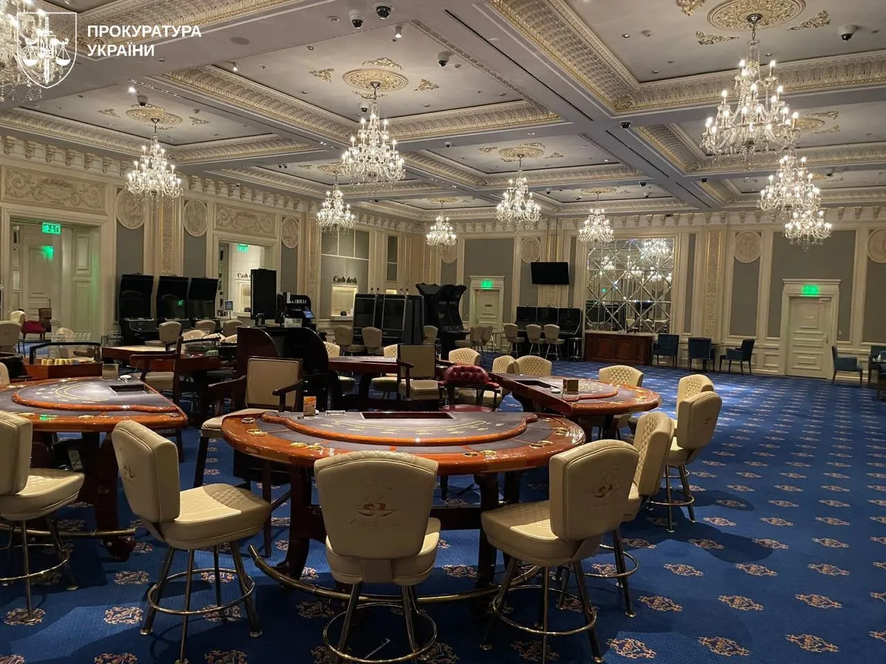 Law enforcement officers have uncovered a network of illegal online casinos with a turnover of over 5 billion hryvnias