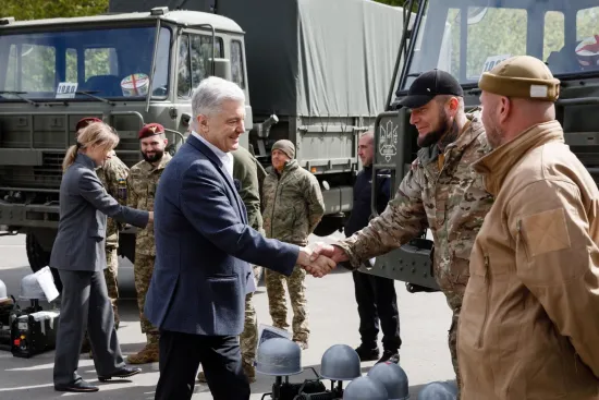 Poroshenko: ‘We have found a way to help the Armed Forces of Ukraine with their frozen accounts’