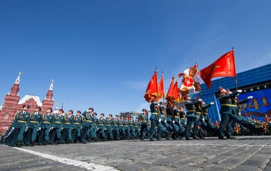 The 9 May parade in Moscow will take place without military equipment due to the ‘operational situation’