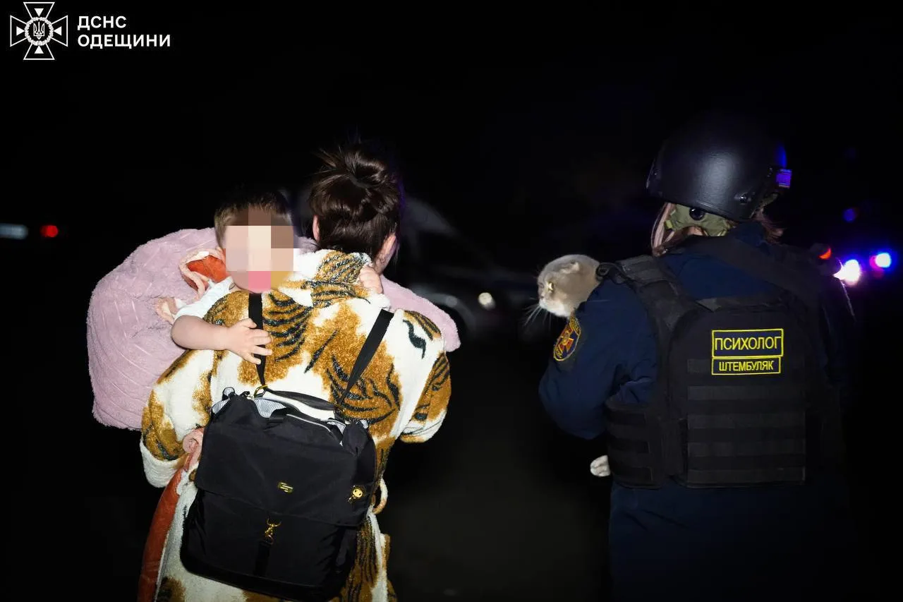 The Russians launched drone attacks on a nursery and residential buildings in Odessa, leaving 18 people injured