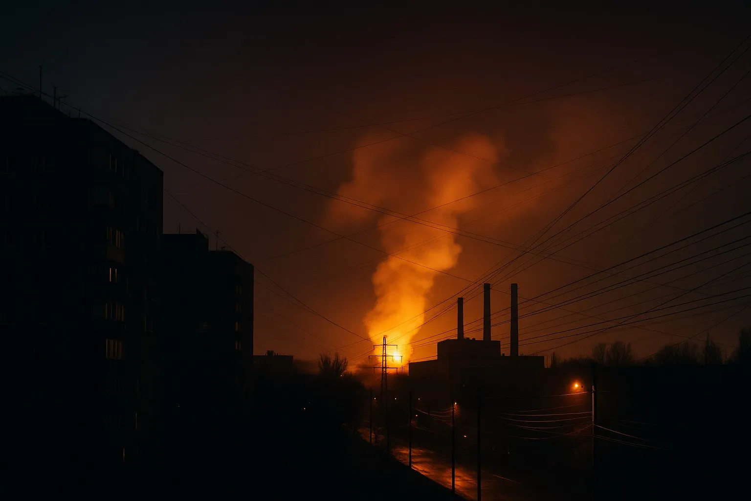 Overnight Strike on Energy Facilities: New Outages in Kharkiv, Dnipropetrovsk and Zaporizhzhia Regions
