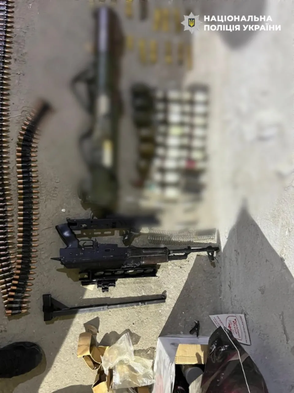 The police have seized over 1,000 weapons and rounds of ammunition in various regions of Ukraine