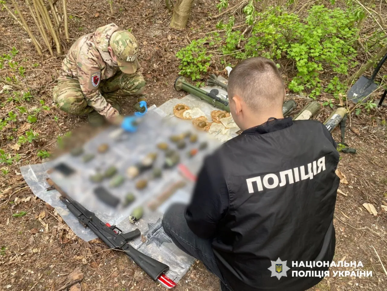 The police have seized over 1,000 weapons and rounds of ammunition in various regions of Ukraine