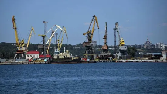 60,000 tonnes of Ukrainian wheat have been shipped from the occupied port of Mariupol