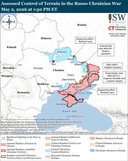 The failure of the Russian offensive: the occupiers have lost more territory than they have captured