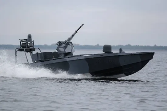 Romanian military neutralised Ukrainian Sea Baby maritime drone in the Black Sea