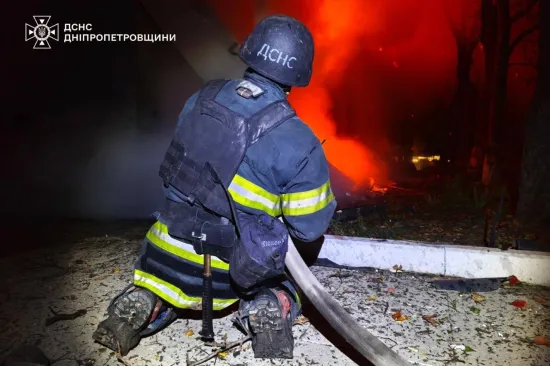 Russia attacked Kryvyi Rih with ballistic missiles: children wounded, buildings destroyed and fires