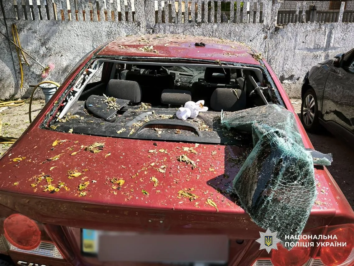 A Russian drone struck the centre of Chernihiv, damaging an administrative building