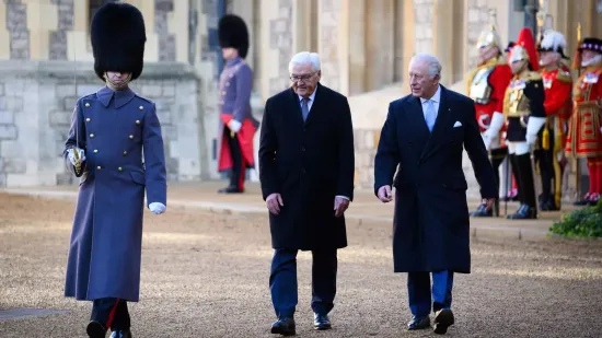 King Charles III met with German President Steinmeier to strengthen European security