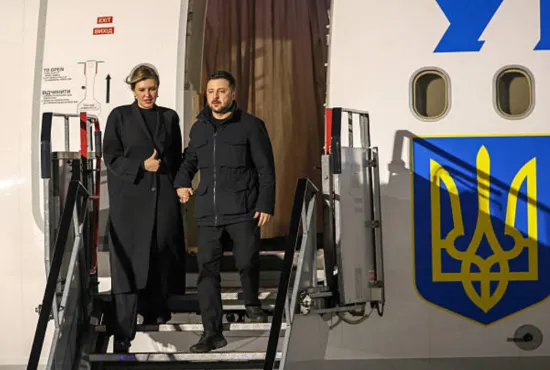 Unknown drones flew along the route of Zelensky's plane to Ireland