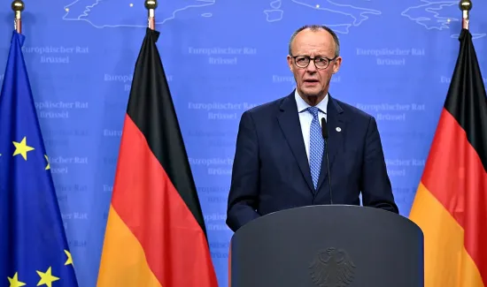 Merz travels to Brussels for talks with Belgium on a €165 billion loan for Ukraine's recovery