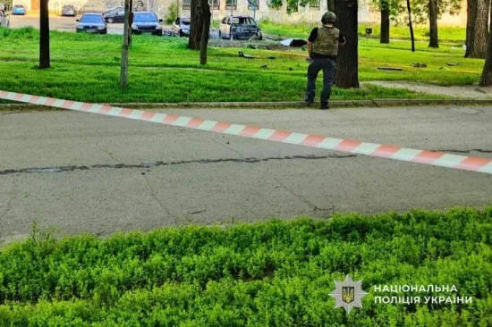 A car has exploded in Dnipro — two men have been injured