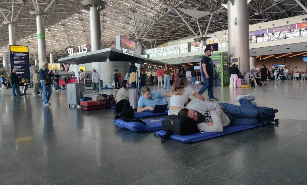 More than 140 flights have been delayed at Moscow airports following a drone attack