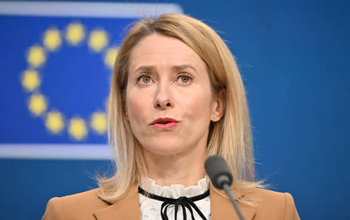 Kaja Kallas calls on Russia to withdraw its troops from Ukraine