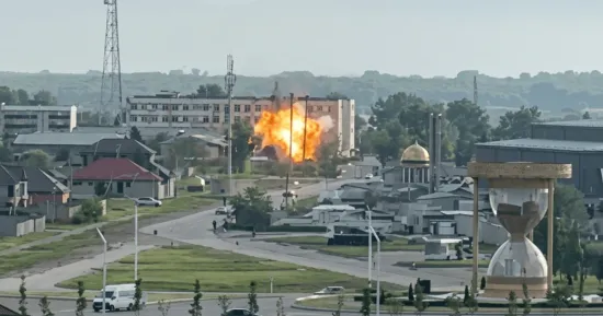 Drones attacked an oil refinery in Perm and military facilities in Grozny