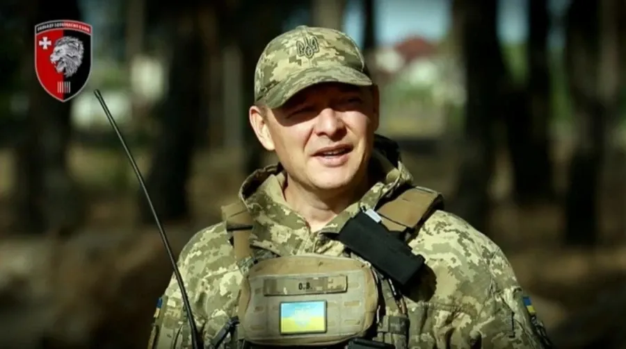 Lyashko has taken command of the unmanned systems regiment in the 11th Army Corps