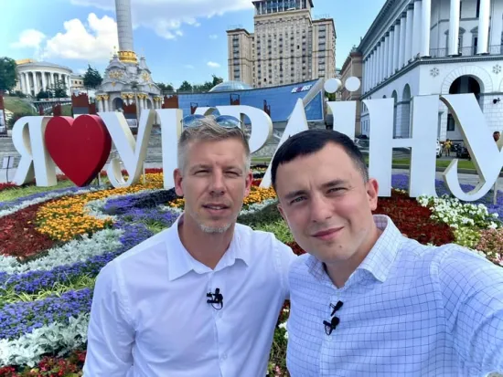 An archive photo of Péter Mádár with an MP from Zakarpattia has surfaced online
