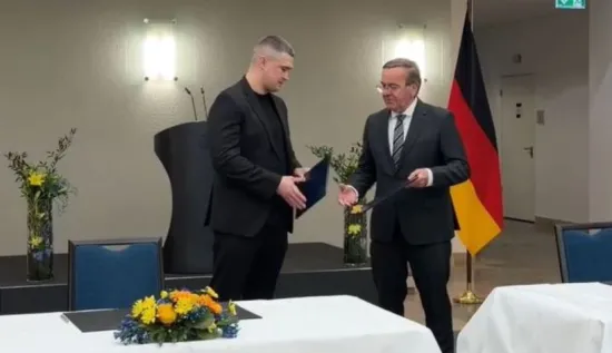 Fedorov and Pistorius have agreed to launch the Brave Germany programme