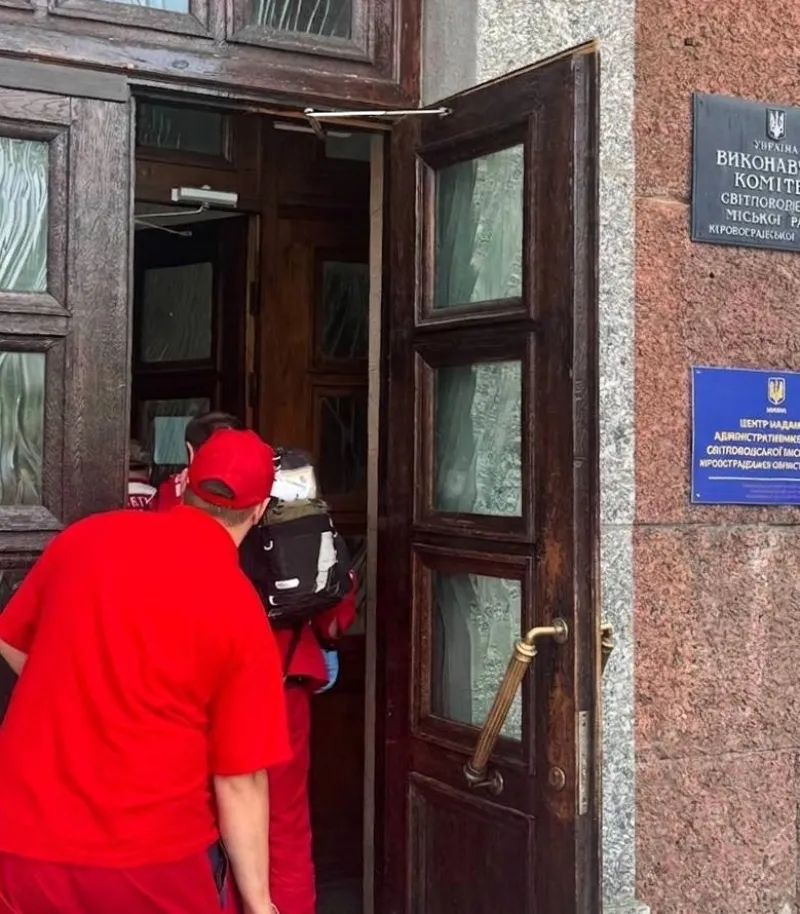 There has been a shooting at Svitlovodsk City Council; one person has been injured