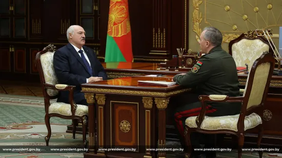 Лукашенко заявив про підготовку армії Білорусі до війни та точкову мобілізацію