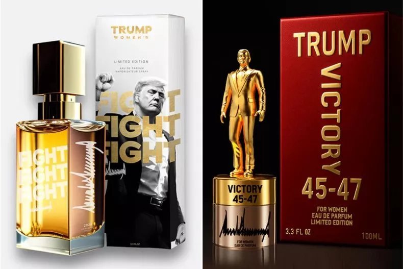 Donald Trump presented an exclusive line of perfumes