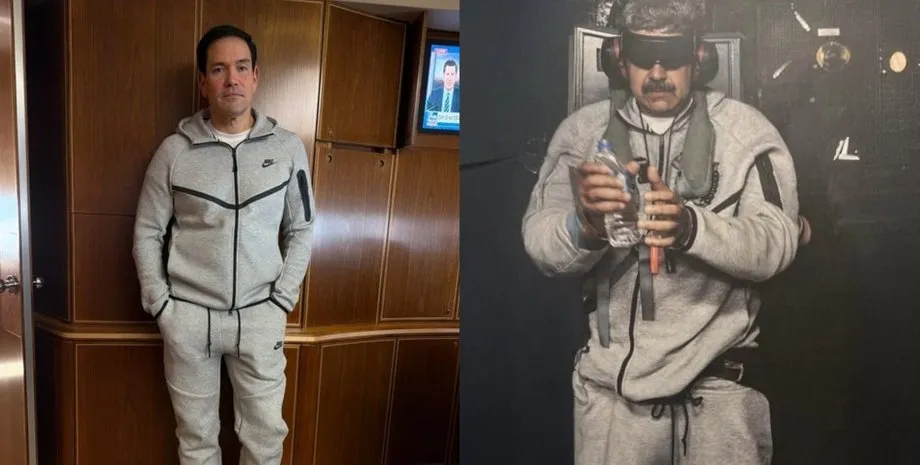 US Secretary of State Rubio is flying to China wearing a tracksuit, just like Maduro, and under a new name