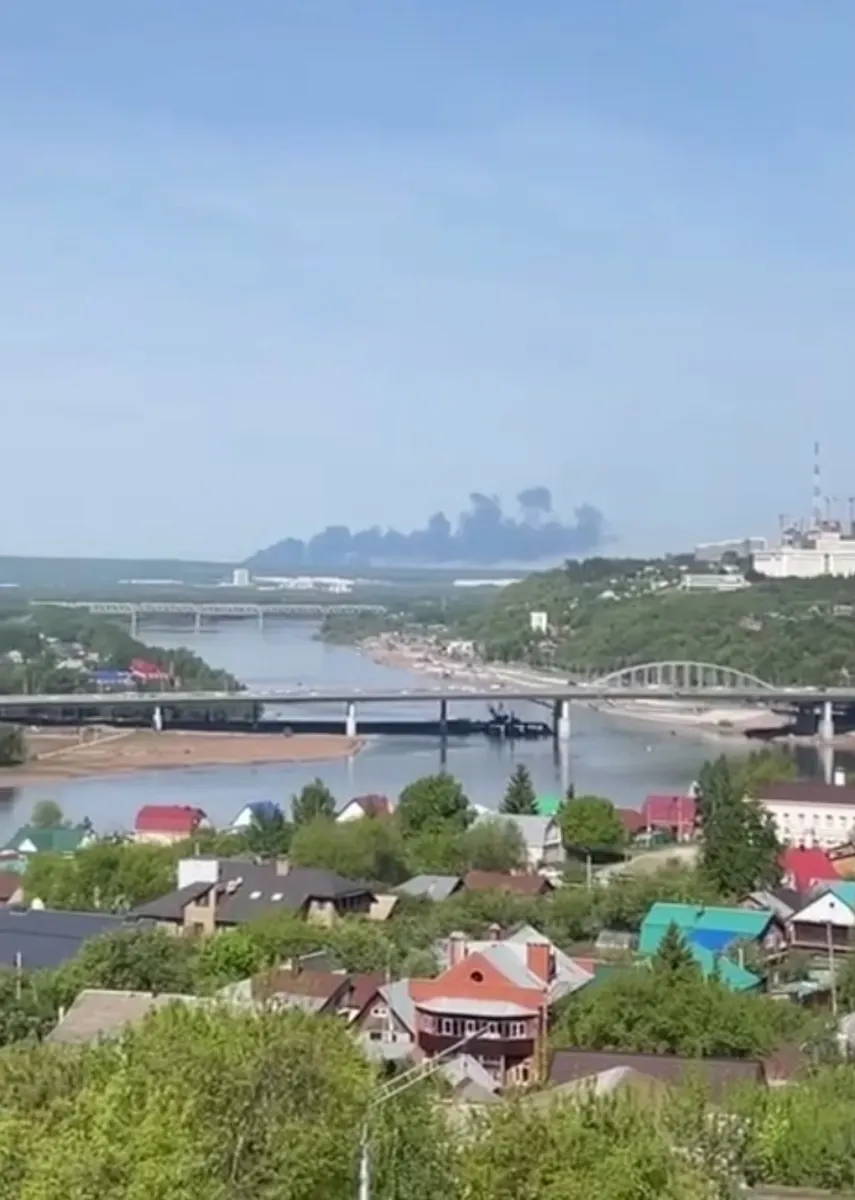 In Russia, fires broke out at a gas processing plant in Astrakhan and the Nurlino oil terminal following drone attacks