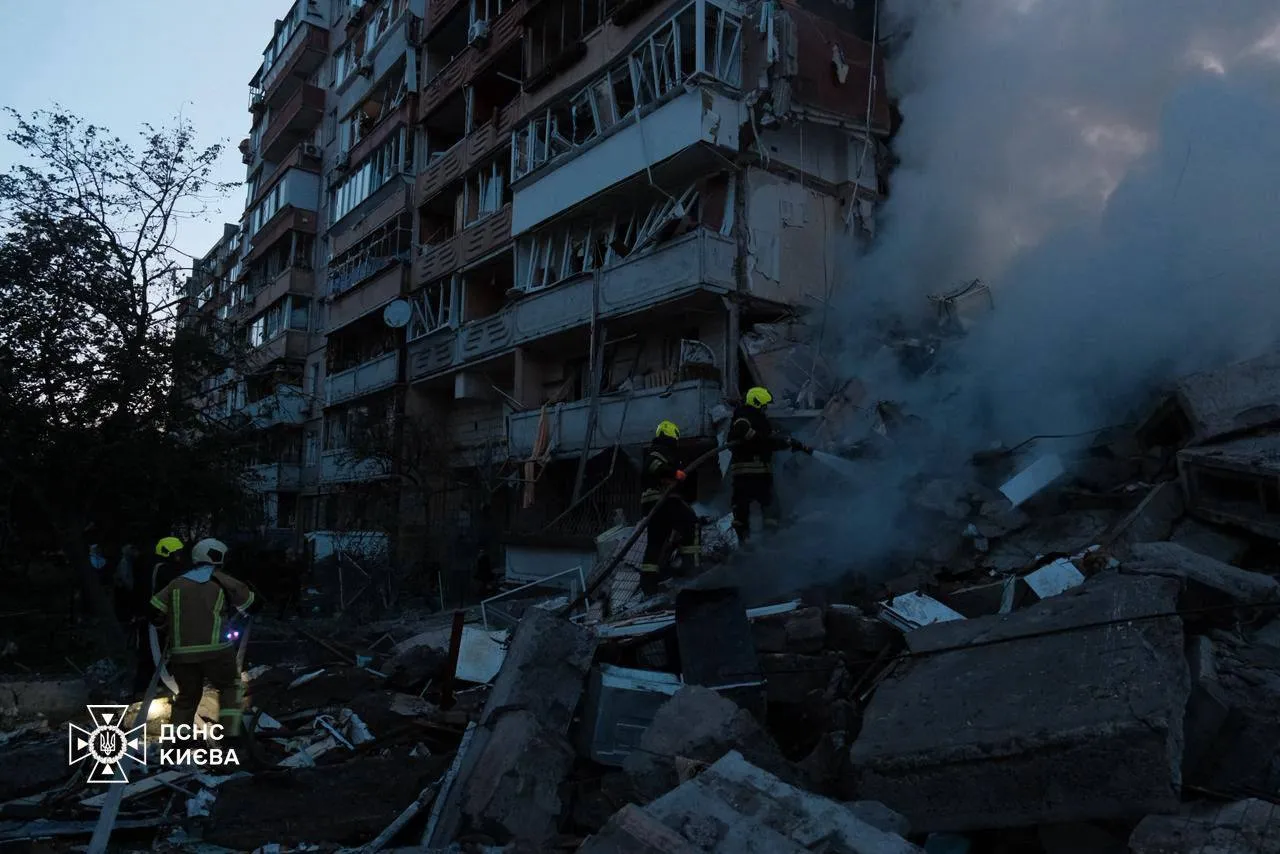 Massive Russian attack on Kyiv and the surrounding region: one person has been killed, and the number of casualties has risen to 31