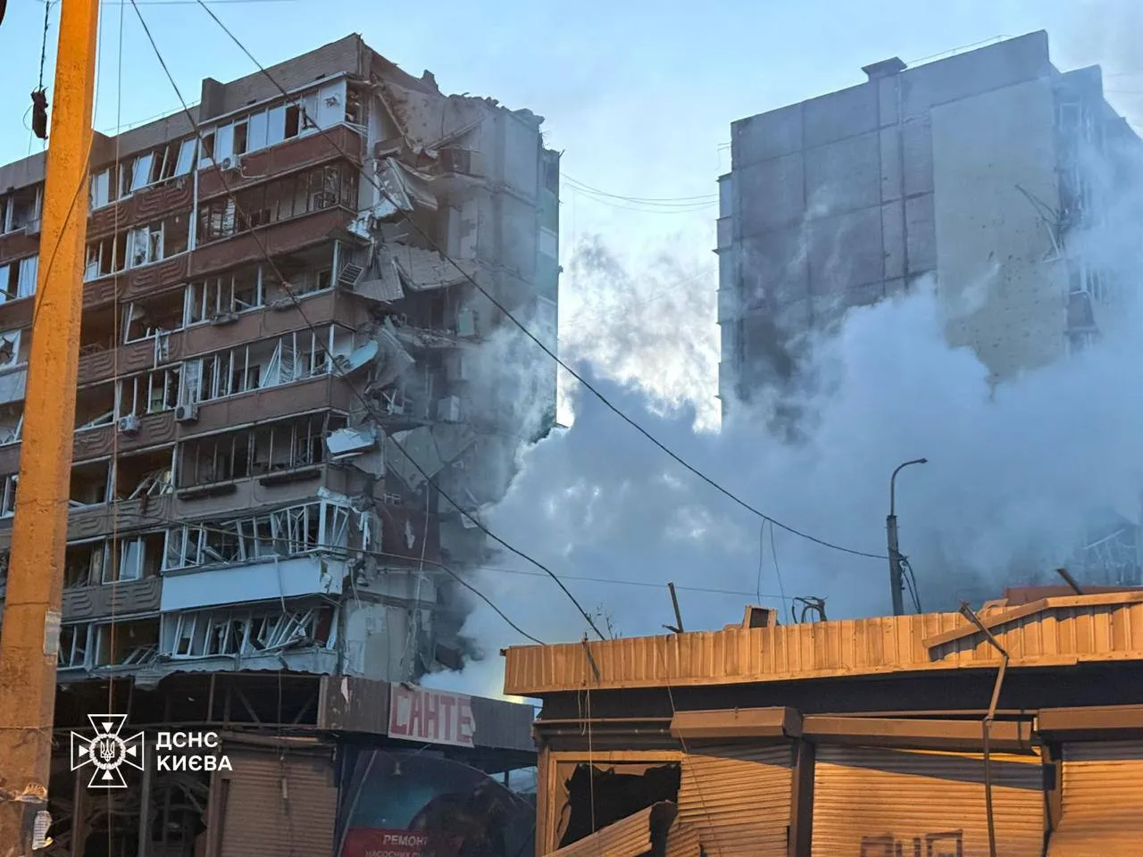 Massive Russian attack on Kyiv and the surrounding region: one person has been killed, and the number of casualties has risen to 31