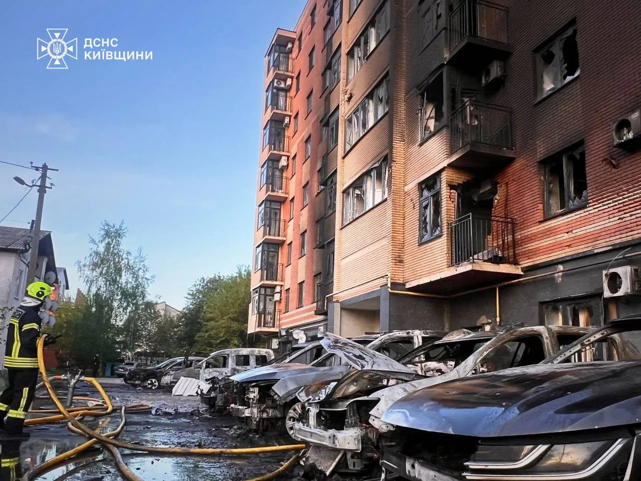 Massive Russian attack on Kyiv and the surrounding region: one person has been killed, and the number of casualties has risen to 31