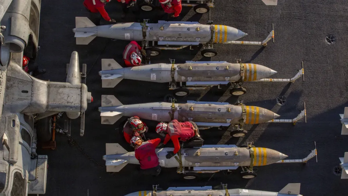 The US has depleted its weapons stocks following the war with Iran