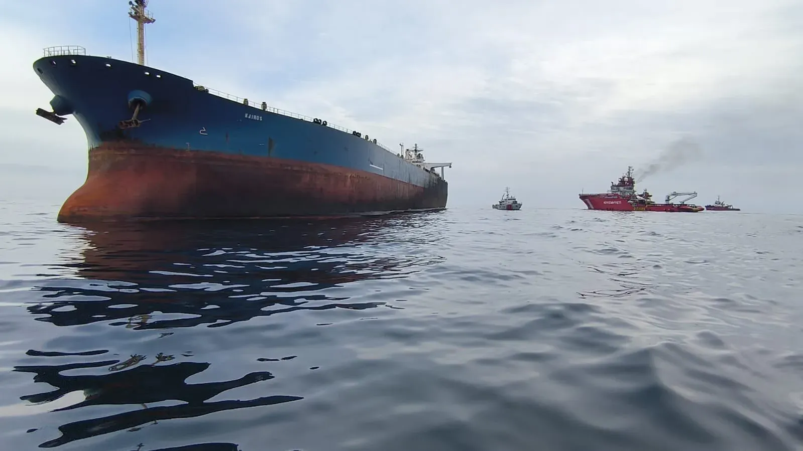 Russian shadow fleet tanker Kairos, hit by drones, drifts off the coast of Bulgaria