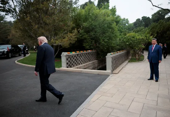 Trump and Xi Jinping concluded their summit in Beijing without reaching any major agreements