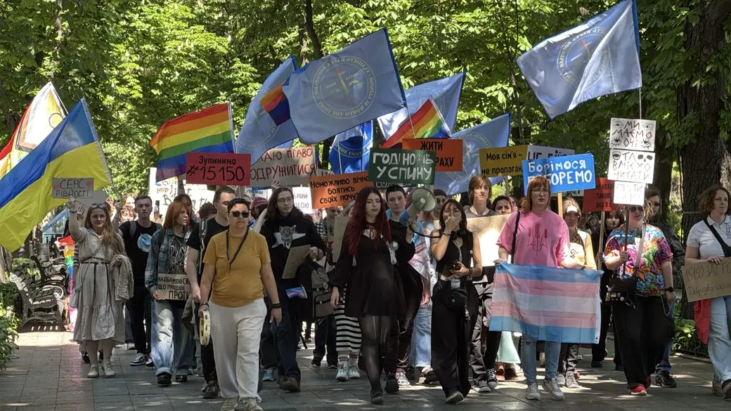 Odessa hosted its first Pride march since the war began