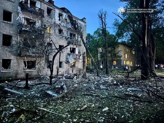 Росія атакувала шість районів Дніпропетровщини, поранені 26 людей