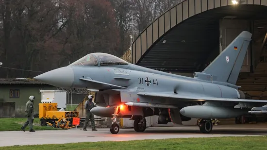 Germany has deployed Eurofighters to Poland to strengthen NATO's eastern flank