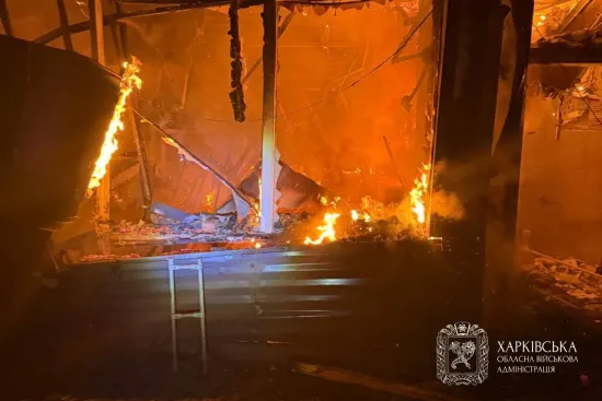 Russian drones have attacked Kharkiv and its suburbs; there are casualties