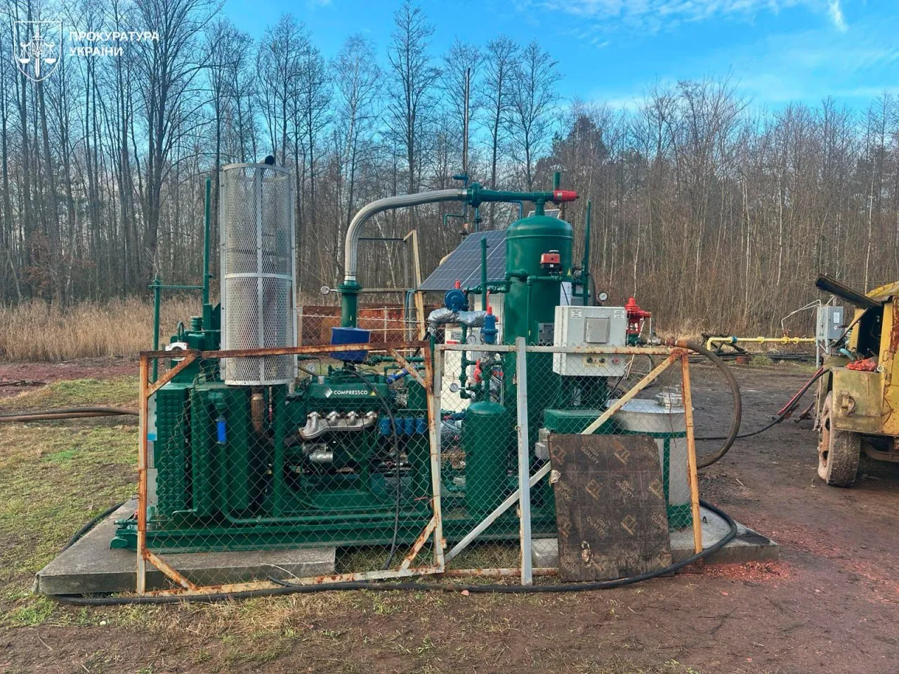 The National Police have uncovered a scheme to steal gas from the state gas transmission system worth over 203 million hryvnias