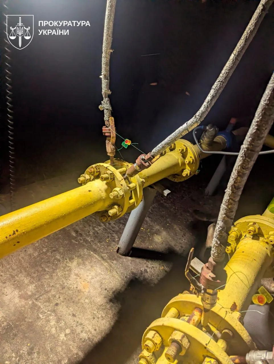 The National Police have uncovered a scheme to steal gas from the state gas transmission system worth over 203 million hryvnias