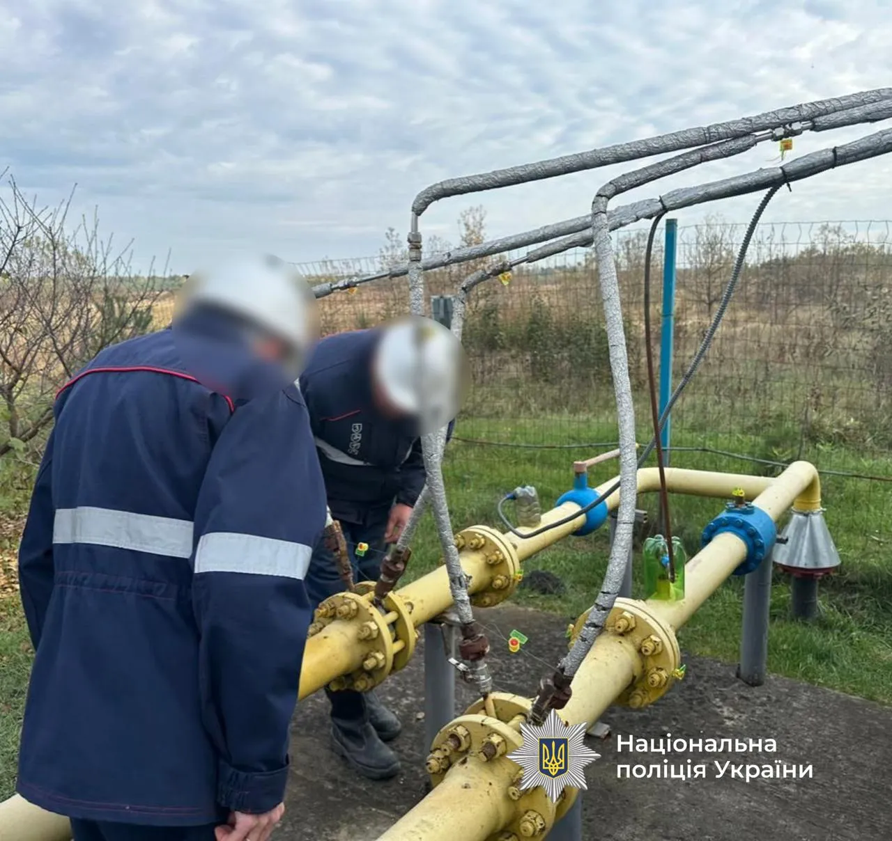 The National Police have uncovered a scheme to steal gas from the state gas transmission system worth over 203 million hryvnias