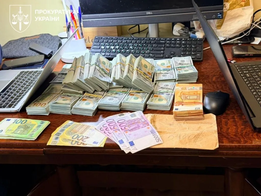 Luxury cars, weapons and over 22 million hryvnias in cash have been seized from National Police officials