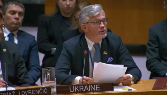 Ukraine has called for a mechanism to be found to strip Russia of its seat on the UN Security Council
