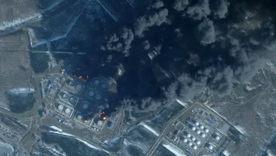 Following a drone attack, the main unit at the NORSI oil refinery in Russia was shut down
